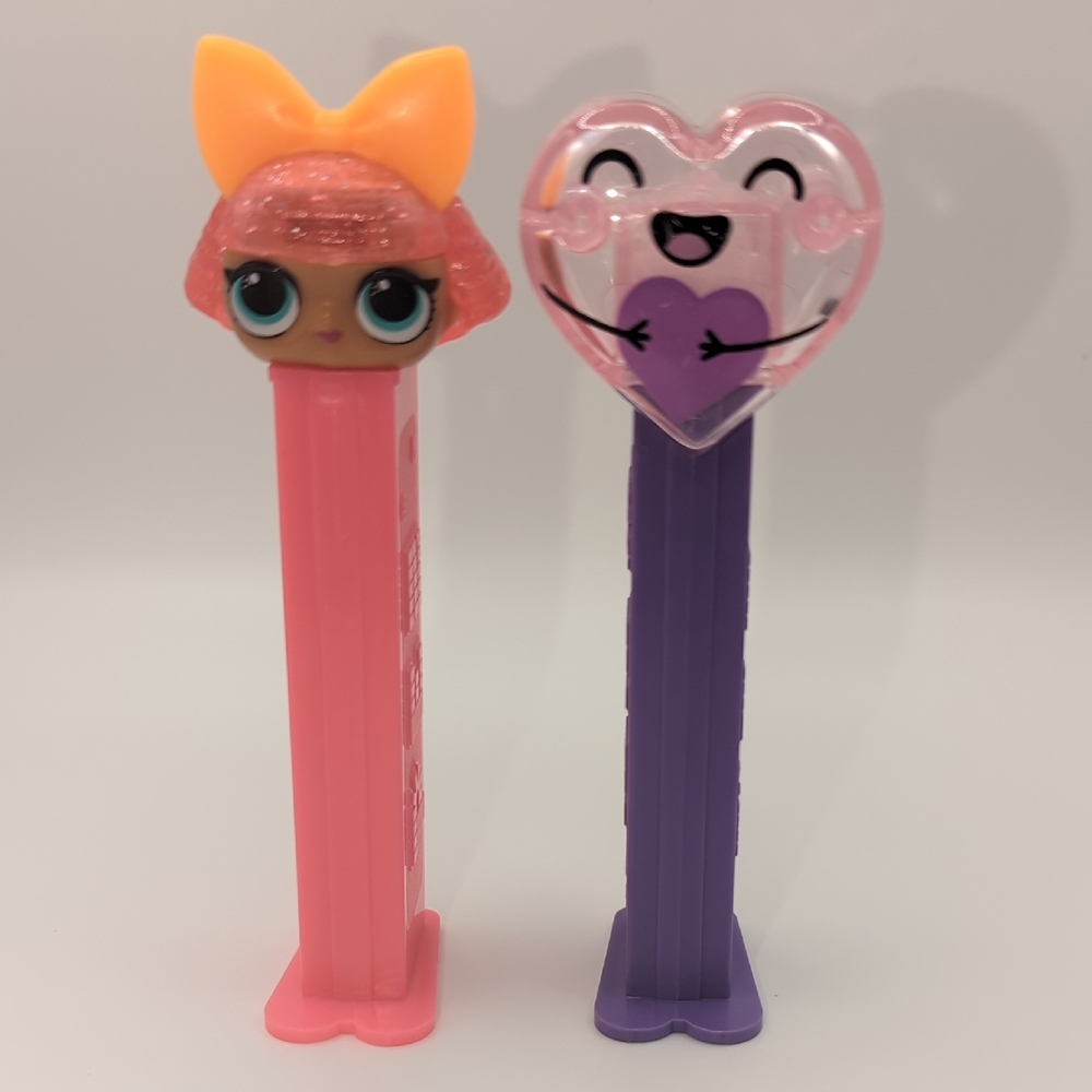 L.O.L. Surprise! Pink Heart Pez Dispenser Lot
